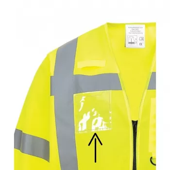 Dubultais ID turētājs Sew-On, Portwest ID20, 50 gab.
