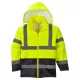 Augstas redzamības lietus virsjaka, Portwest H443 Augstas redzamības apģērbs, Ūdens necaurlaidīgs apģērbs image