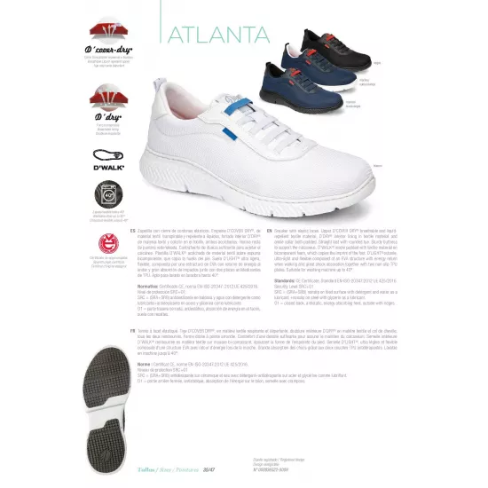 Viegli sporta apavi Dian Atlanta image