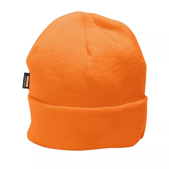 Ziemas, adīta, siltumu izolējoša cepure Insulatex Portwest B013, oranža Darba apģērbs, Aksesuāri, Citi piederumi, Cepures, lakati image