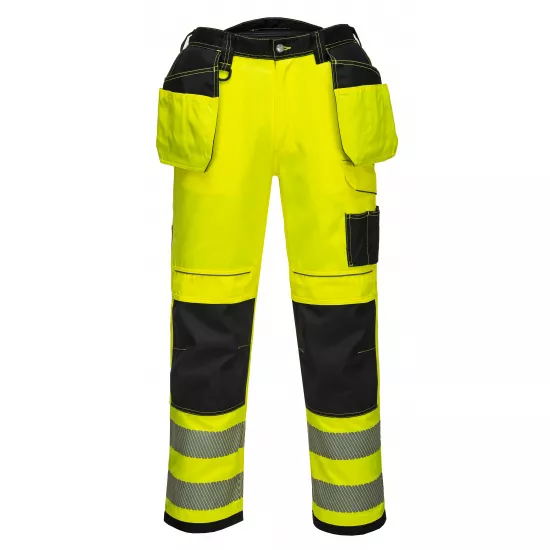 Augstas redzamības bikses Vision, Portwest T501 Darba apģērbs, Darba bikses, Augstas redzamības apģērbs image