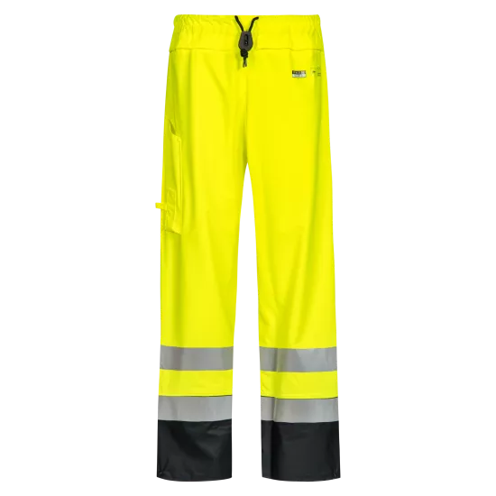 Augstas redzamības ūdensnecaurlaidīgas bikses, Lyngsøe LR8042 Darba apģērbs, Darba bikses, Augstas redzamības apģērbs, Ūdens necaurlaidīgs apģērbs image