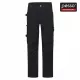 Darba bikses, Pesso Stretch Mercury, melnas Darba apģērbs, Darba bikses image