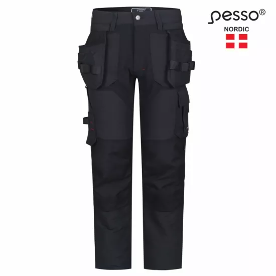 Darba bikses Pesso Titan Flexpro, pelēkas Darba apģērbs, Darba bikses image