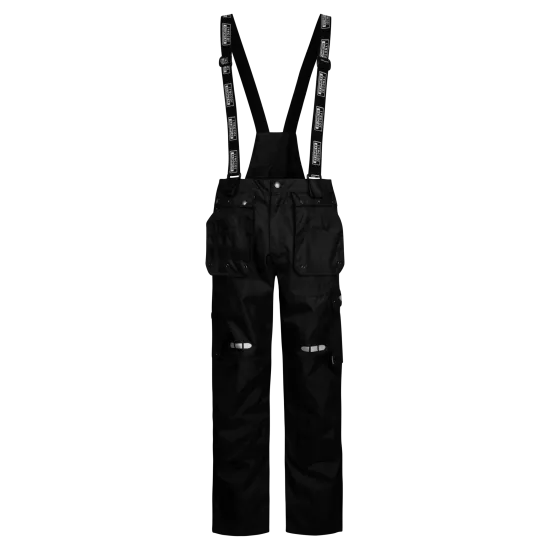 Ūdensnecaurlaidīgas bikses ar bikšturiem, Lyngsøe FOX7083 Darba apģērbs, Darba bikses, Ūdens necaurlaidīgs apģērbs image