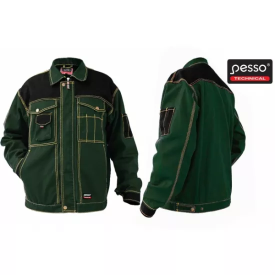 Darba jaka no īpaši izturīga Canvas auduma, Pesso Darba apģērbs, Darba jakas image