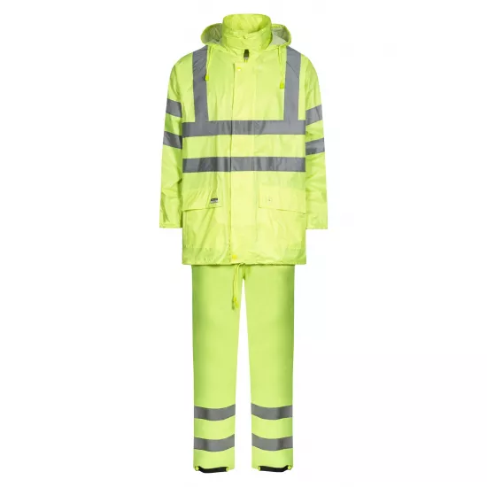 Augstas redzamības ūdensnecaurlaidīgs darba kostīms, Lyngsøe LR40552 Darba apģērbs, Darba kostīmi, Augstas redzamības apģērbs, Ūdens necaurlaidīgs apģērbs image