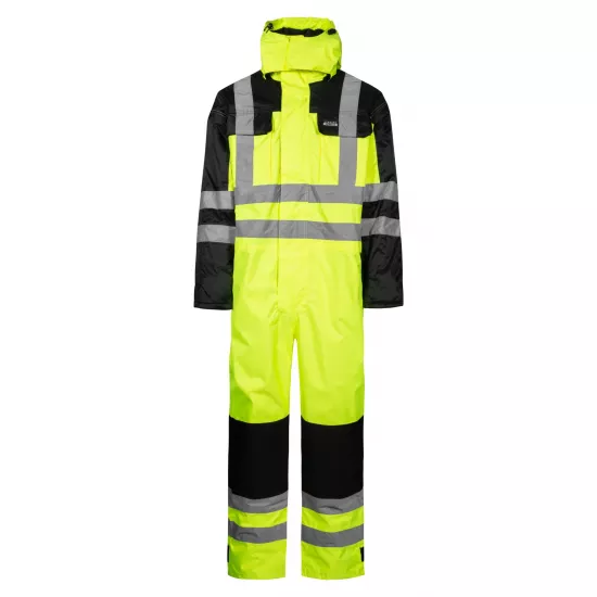 Silts ūdensnecaurlaidīgs kombinezons, Lyngsøe LR5033 Darba apģērbs, Kombinezoni, Augstas redzamības apģērbs, Ūdens necaurlaidīgs apģērbs, Silts darba apģērbs image
