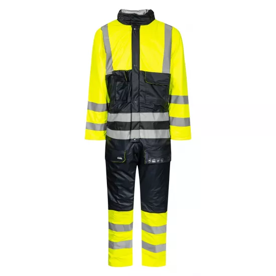 Ugunsizturīgs, augstas redzamības, silts kombinezons, Lyngsøe FR-LR33 Darba apģērbs, Kombinezoni, Augstas redzamības apģērbs, Ūdens necaurlaidīgs apģērbs, Silts darba apģērbs image