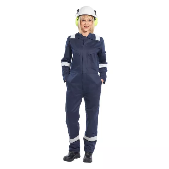 Aizsargājošs kombinezons sievietēm Bizflame Plus, Portwest FR51 Darba apģērbs, Kombinezoni, Specializēts darba apģērbs image