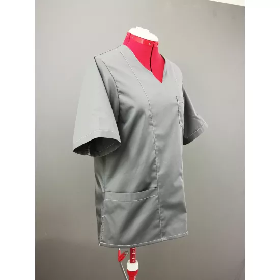 Sieviešu medicīnas jaka ar elastānu Diana Darba apģērbs, Medicīnas apģērbs, Skaistumkopšanas nozarei image