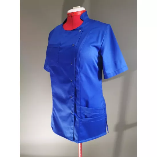 Sieviešu medicīnas jaka ar elastānu Gloria Darba apģērbs, Medicīnas apģērbs, Skaistumkopšanas nozarei image
