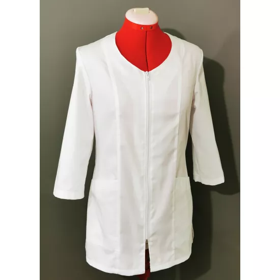 Sieviešu medicīnas jaka Koryna Darba apģērbs, Medicīnas apģērbs, Skaistumkopšanas nozarei image