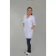 Sieviešu medicīnas kleita Lija SUK-SP-UZ Darba apģērbs, Skaistumkopšanas nozarei image