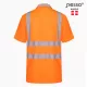 Augstas redzamības Polo krekls Pesso, oranžs image