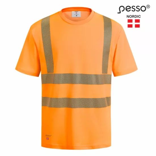 Augstas redzamības T-krekls, Pesso HVMCOT Darba apģērbs, T-krekli, Polo krekli, krekli, Augstas redzamības apģērbs image
