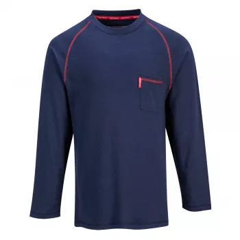 Aizsargājošs apakškrekls, Bizflame FR Crew Neck, Portwest FR01