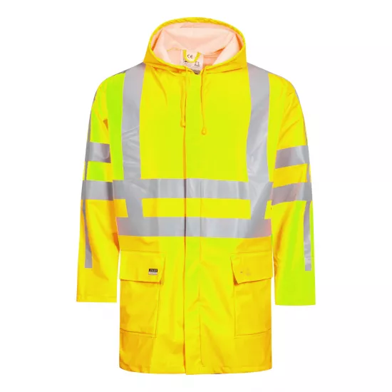 Augstas redzamības ūdensnecaurlaidīga virsjaka, Lyngsøe LR75-RWS Darba apģērbs, Virsjakas, Augstas redzamības apģērbs, Ūdens necaurlaidīgs apģērbs image