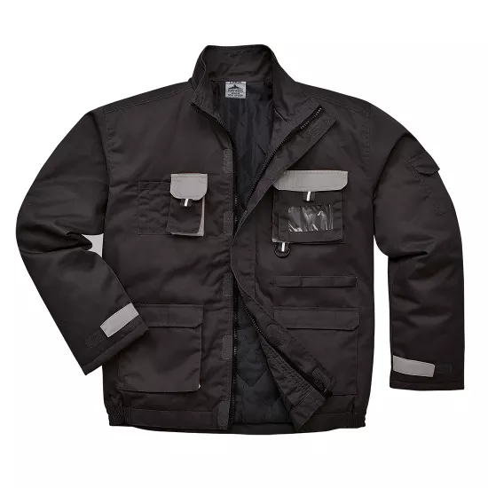 Silta virsjaka ar oderi, Portwest Texo Contrast TX18 Darba apģērbs, Virsjakas, Silts darba apģērbs image