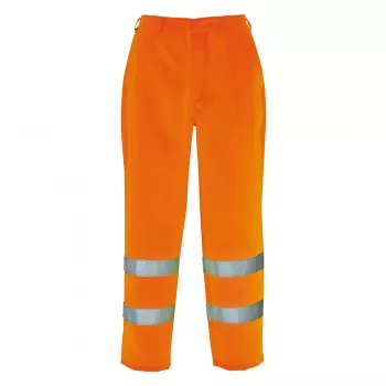 Augstas redzamības poliestera un kokvilnas bikses, Portwest E041