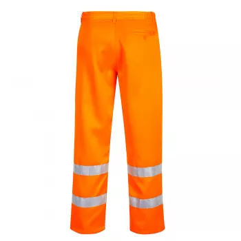 Augstas redzamības poliestera un kokvilnas bikses, Portwest E041