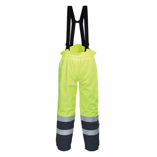 Augstas redzamības ugunsdrošas bikses, Bizflame Multi Arc Portwest FR78 Darba bikses, Augstas redzamības apģērbs image