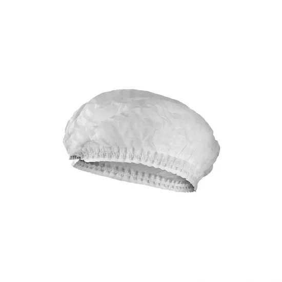 Vienreizlietojamas cepurītes, Essenti Care PP CLIP 21”, gofrētas, baltas, 100 gab. image