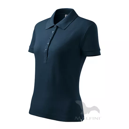 Adler sieviešu polo krekls, COTTON HEAVY X16 Navy, zils image