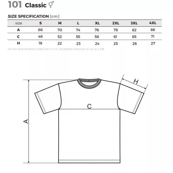 T-krekls, Adler Classic 101 T-krekli, Polo krekli, krekli image