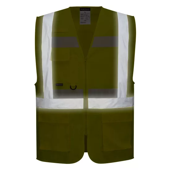 Atstarojoša veste ar rāvējslēdzēju Glowtex Ezee, Portwest G456 image