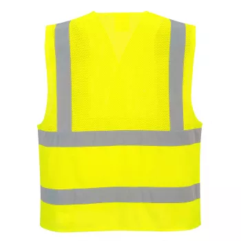 Augstas redzamības sietiņmateriāla veste, Portwest C494