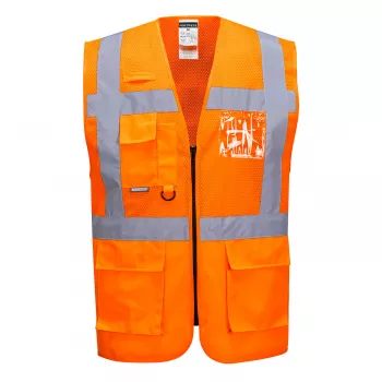 Vadītāja veste no sietiņauduma, Madrid Portwest C496