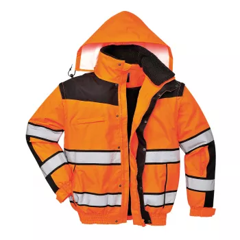 Augstas redzamības Bomber stila virsjaka, Portwest C466