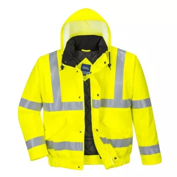 Bomber stila virsjaka no Sealtex Ultra auduma, Portwest S498, dzeltena