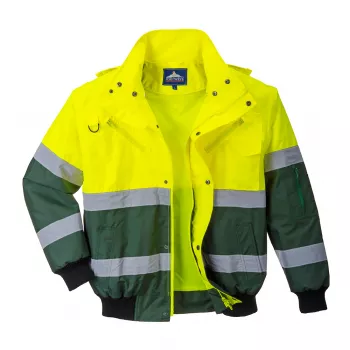 Ūdesnizturīga Bomber virsjaka, Portwest C565 - X Hi-Vis